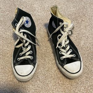 Black Chuck Taylor Converse High Tops
